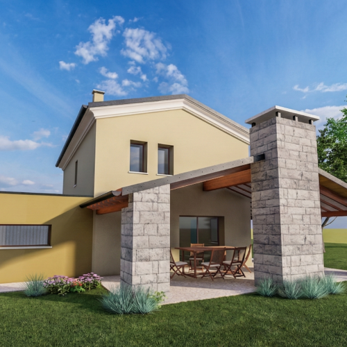 progetto finale Villa Bonato