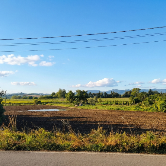 progetto iniziale villa bonato area di costruzione del cantiere